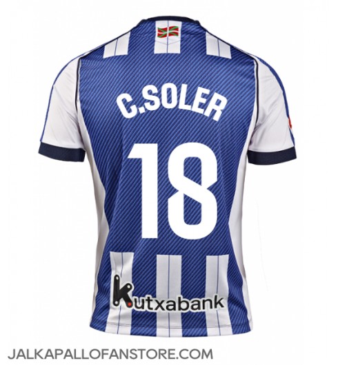 Real Sociedad Carlos Soler #18 Kotipaita 2025-26 Lyhythihainen Real Sociedad Carlos Soler #18 Kotipaita 2025-26 Lyhythihainen